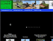Tablet Screenshot of iowafarmequipment.com